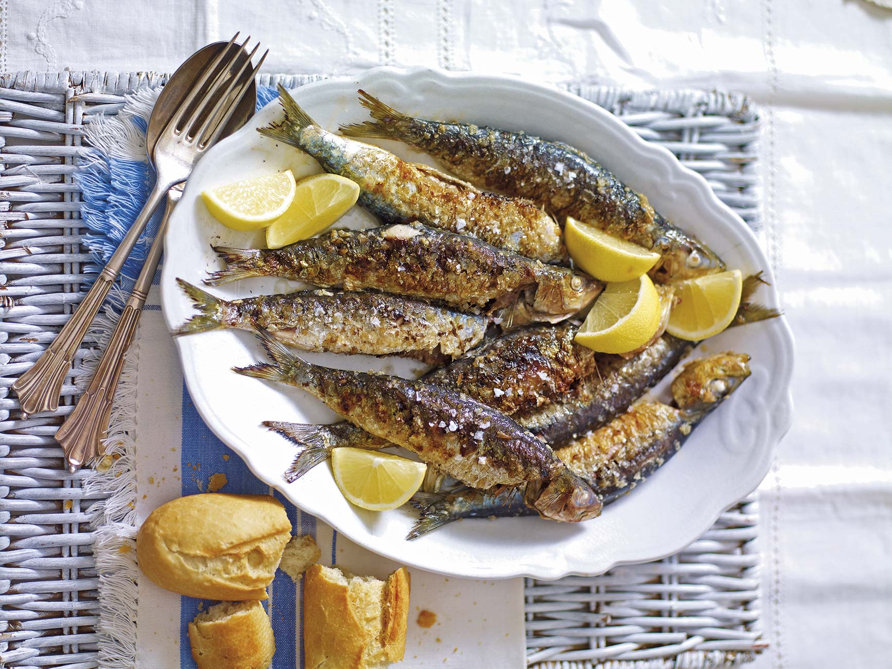sardinas a la parrilla