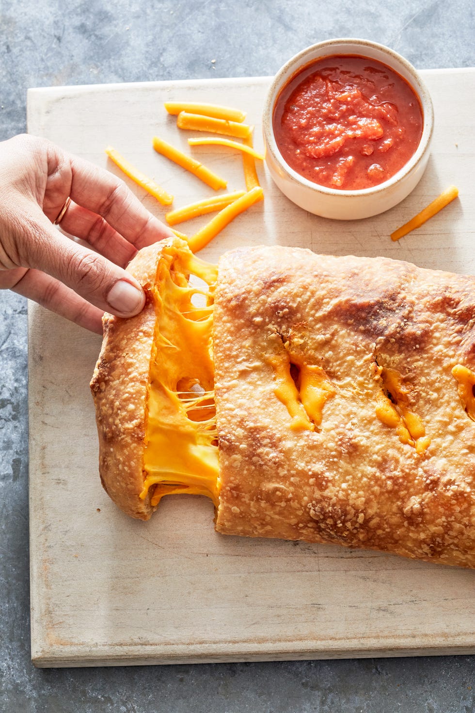 broccoli cheddar stromboli