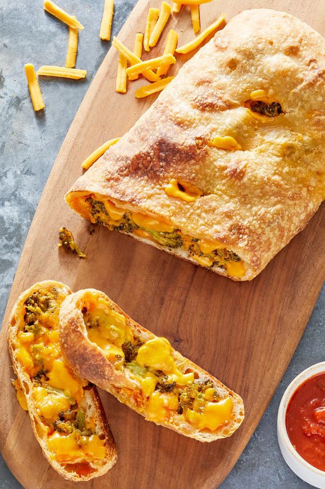 broccoli cheddar stromboli