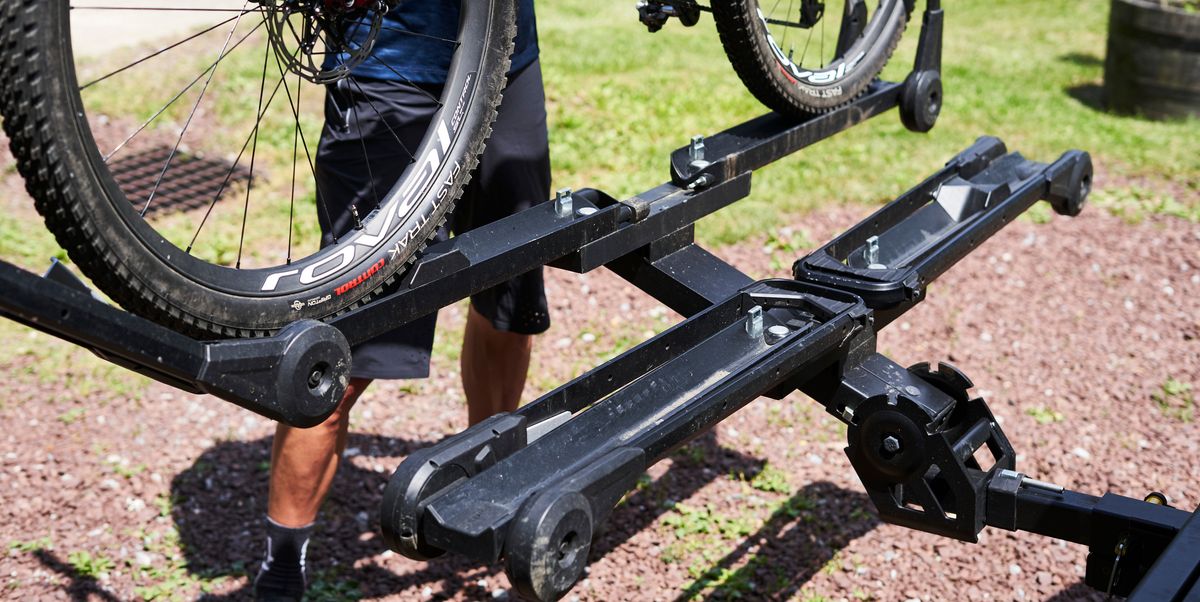 How to Lock Bikes to Hitch Rack 