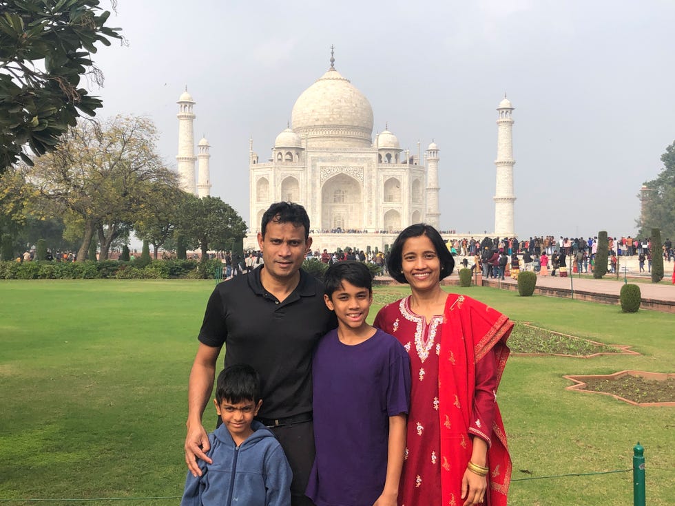 sarmistha sen and her family