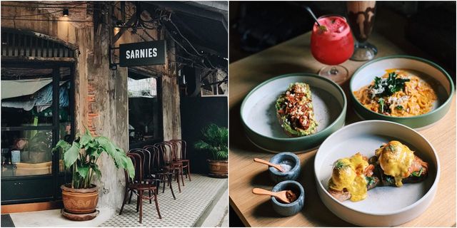 【泰國咖啡廳】來趟曼谷IG人氣老屋咖啡廳之旅！Sarnies改造150年老屋、販售泰式風味特色早午餐