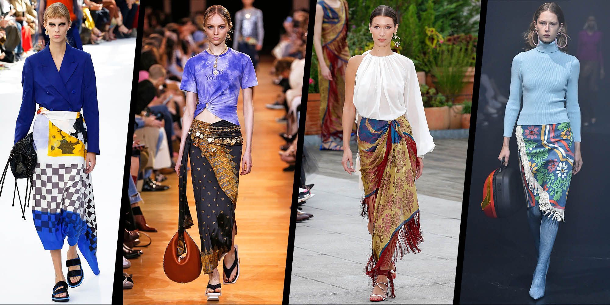 Sarongs make a return, and this time they're headed for the city