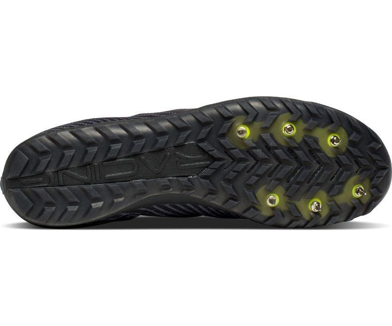 Footwear, Shoe, Black, Green, Outdoor shoe, Yellow, Violet, Athletic shoe, Cleat, Hiking boot, 
