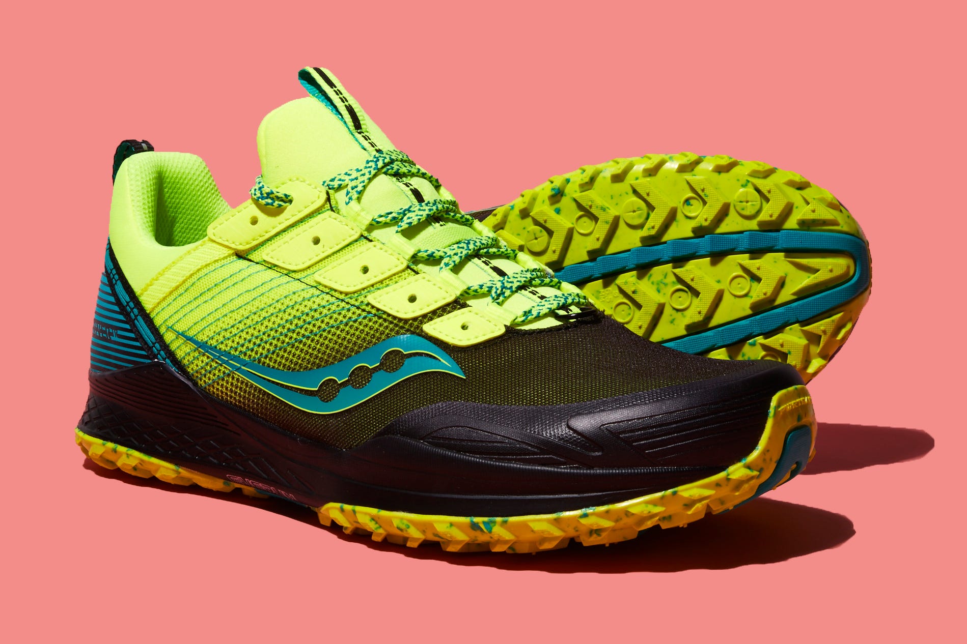Shoe, Footwear, Outdoor shoe, Running shoe, Green, Yellow, Walking shoe, Athletic shoe, Sneakers, Basketball shoe, 