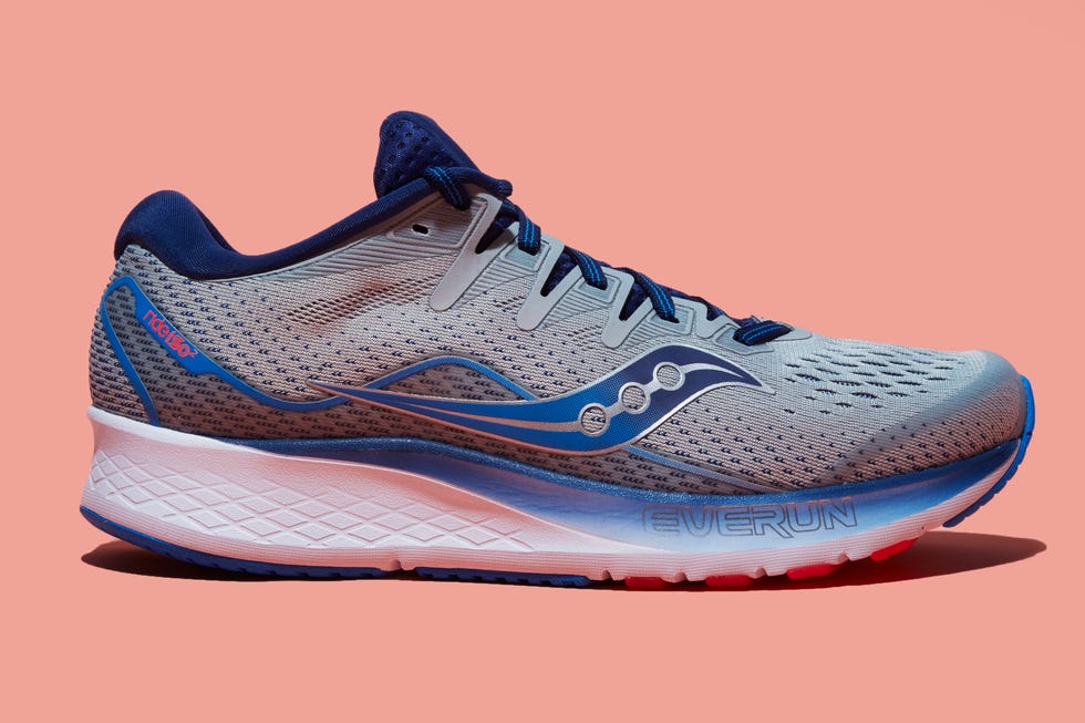 Shoe, Footwear, Running shoe, Outdoor shoe, White, Walking shoe, Blue, Cross training shoe, Sneakers, Product, 