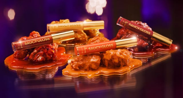 applebee's chicken wing lip gloss