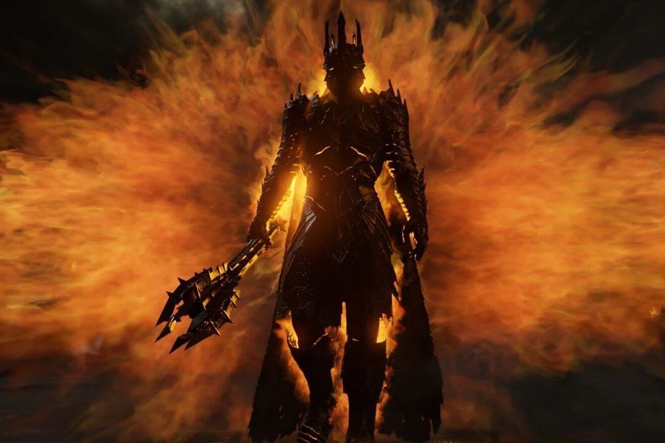 Los Anillos de Poder Es el extraño del meteorito en realidad Sauron