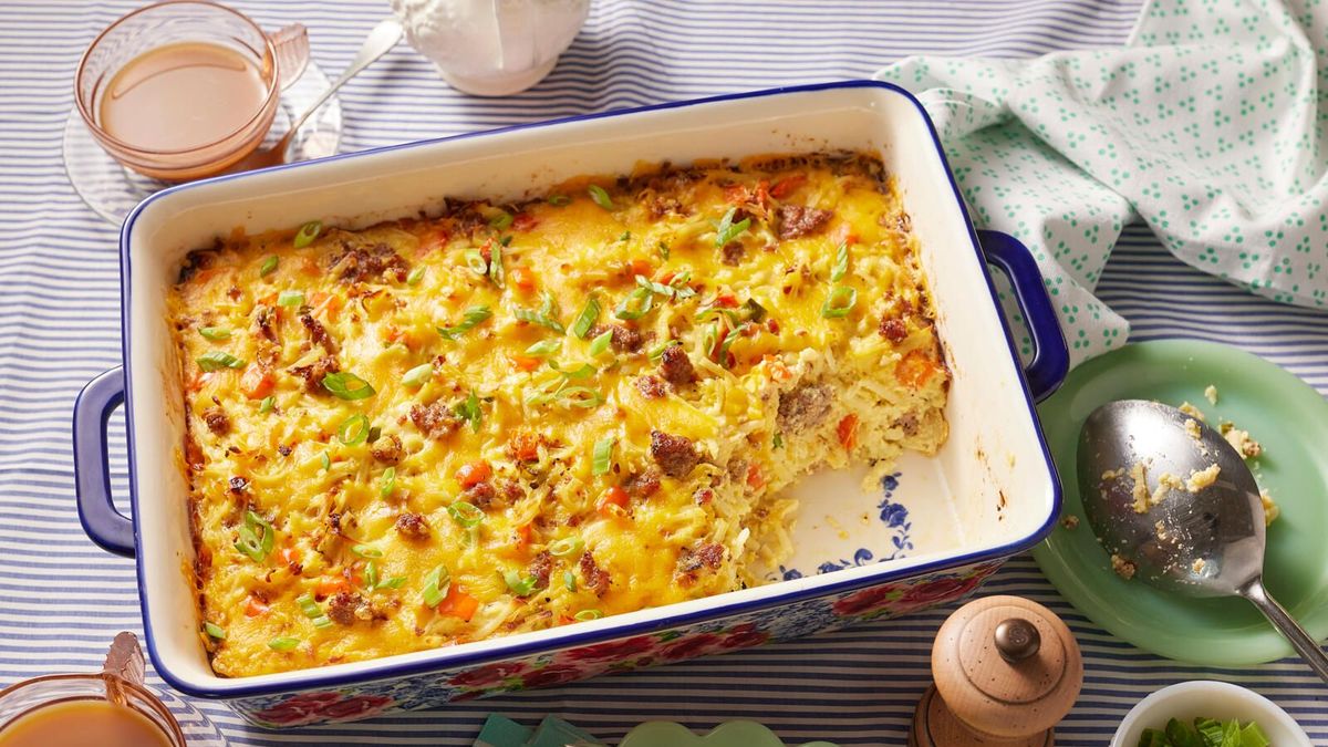 preview for This Sausage Breakfast Casserole Is Enough To Feed An Army
