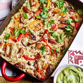 sausage fajita pilaff