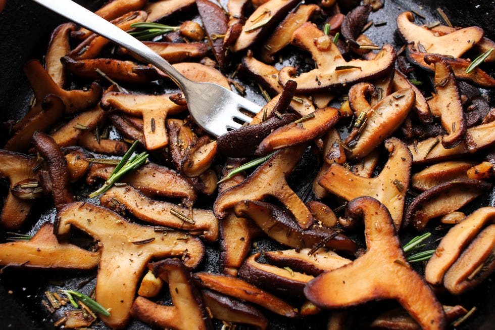 Pan Fried Oyster Mushrooms with Rosemary - Home Cooking Collective