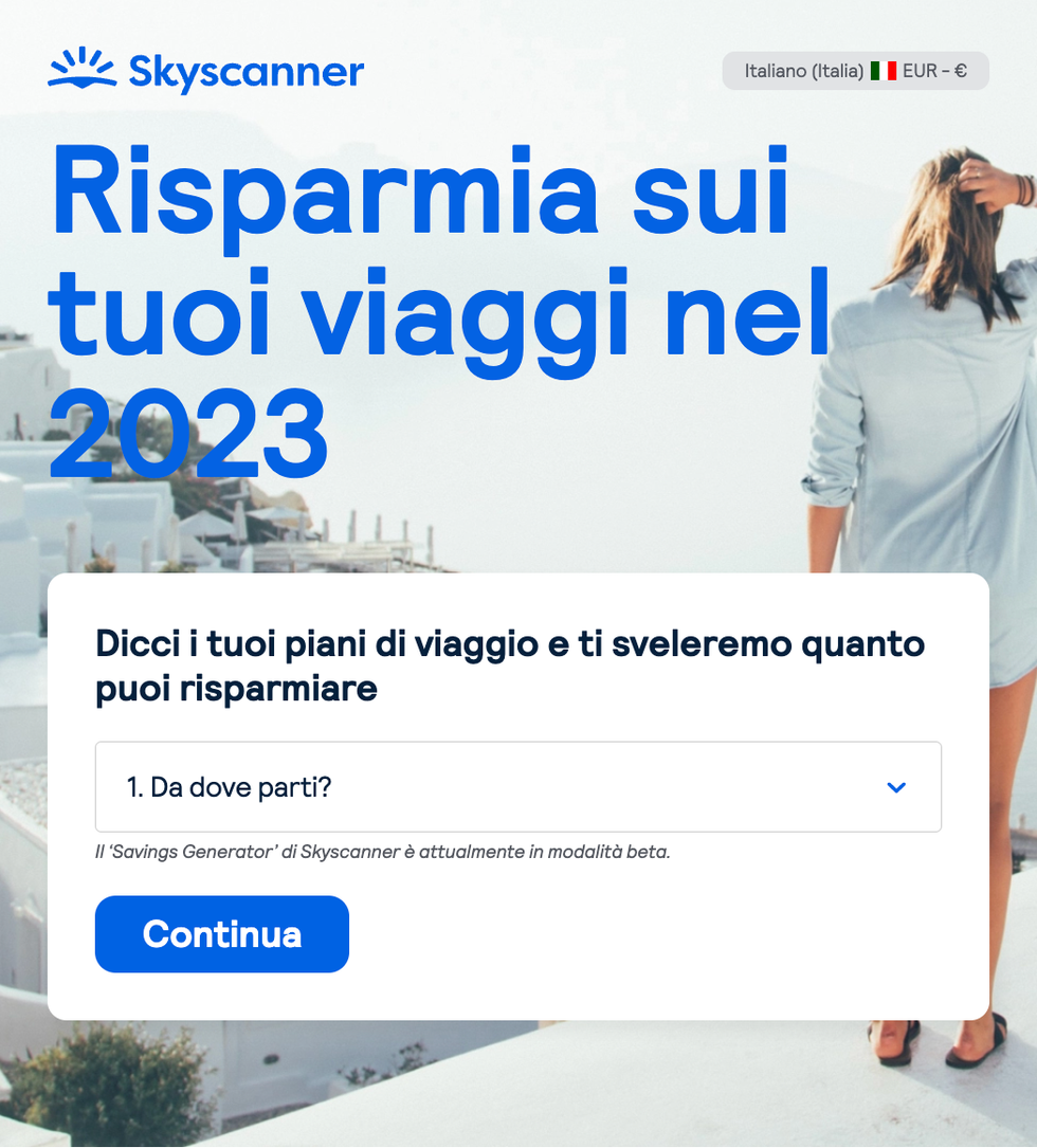 Come risparmiare sui voli con Skyscanner Italia: il trucco