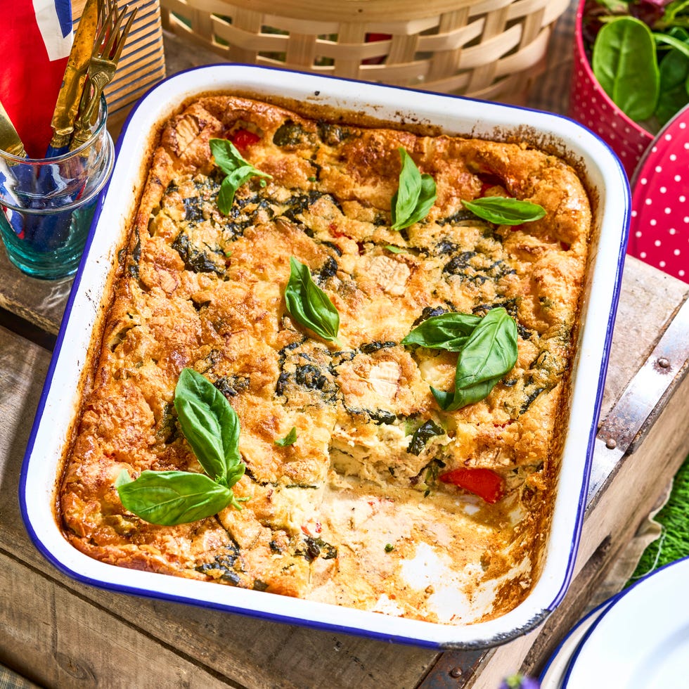 savoury clafoutis