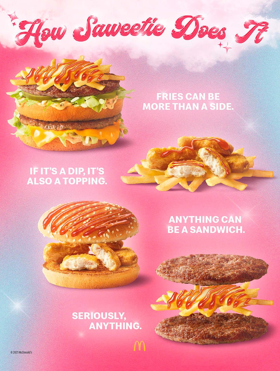 mcdonalds saweetie signature meal tips