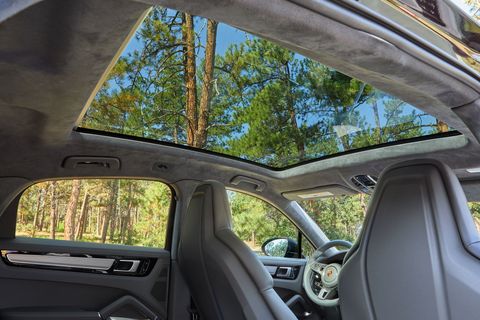 panoramic roof whole home porsche