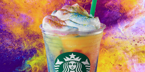 Starbucks Tie-Dye Frappuccino
