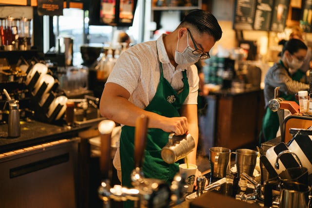 starbucks face masks