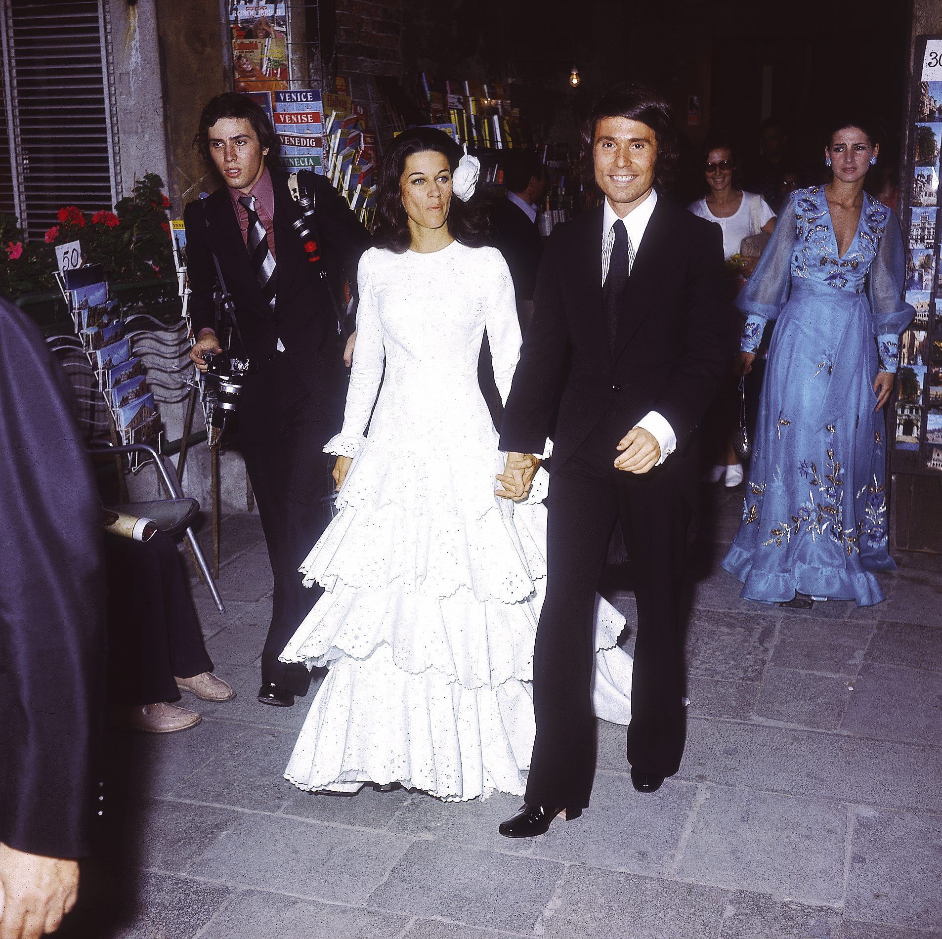 Vestidos de novia 2025 estilo años 70