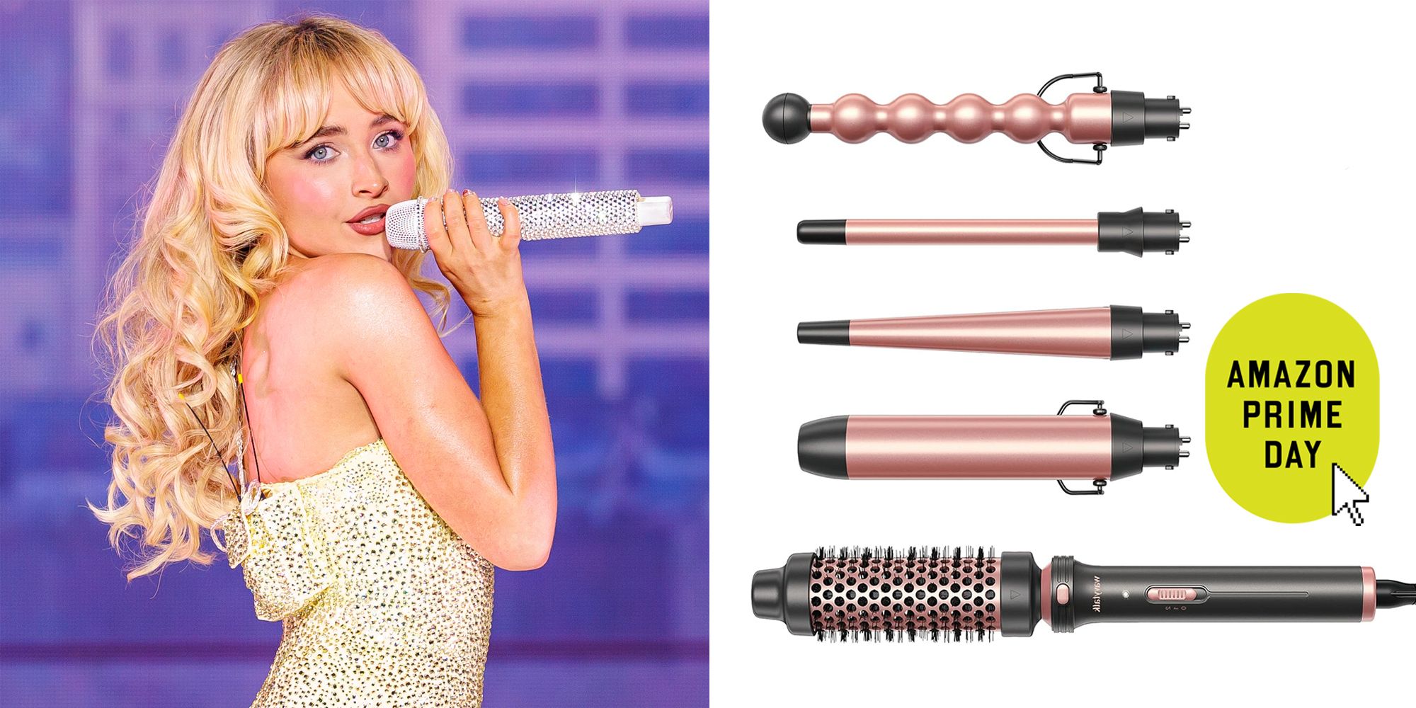 The Exact Curling Iron Sabrina Uses on Tour Is on Sale for October Prime Day