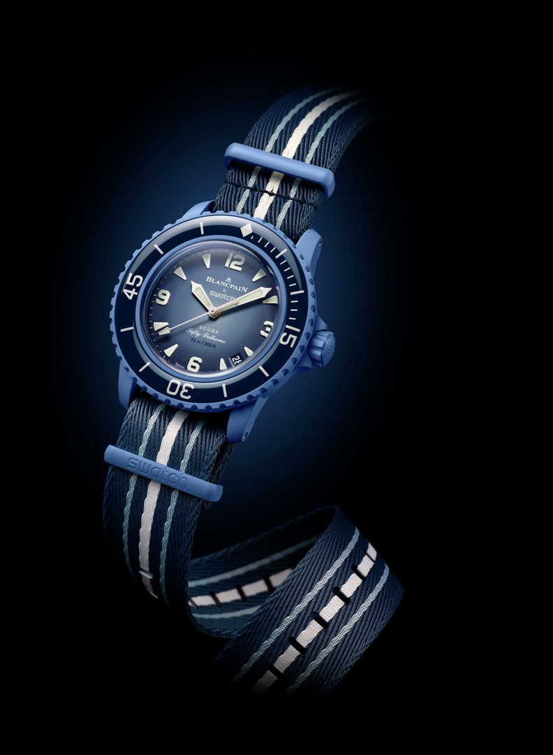 All Five Blancpain x Swatch Scuba Fifty Fathoms are here. Meet the New MoonSwatch - Figure 5