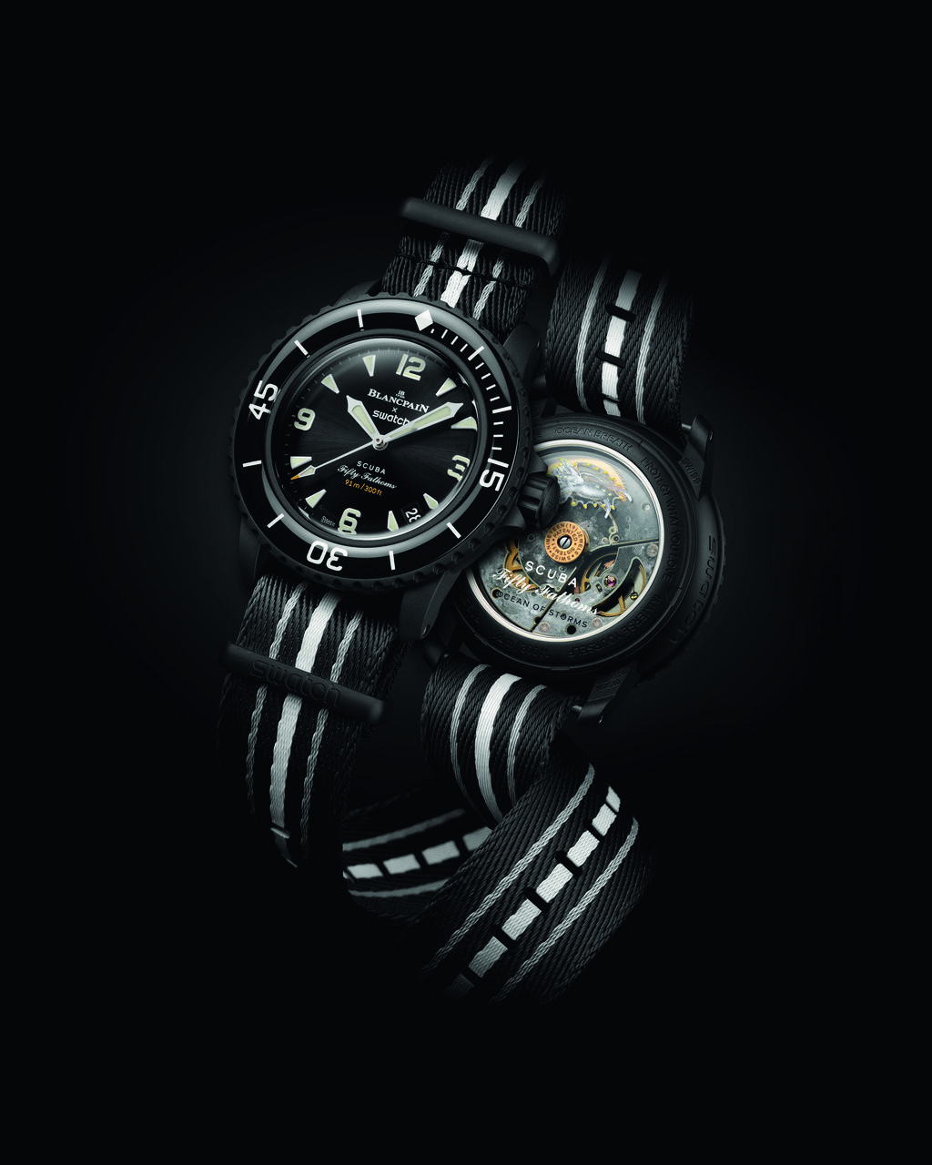 Blancpain x Swatch's Fifty Fathoms 'Ocean Of Storms' Might Just ...
