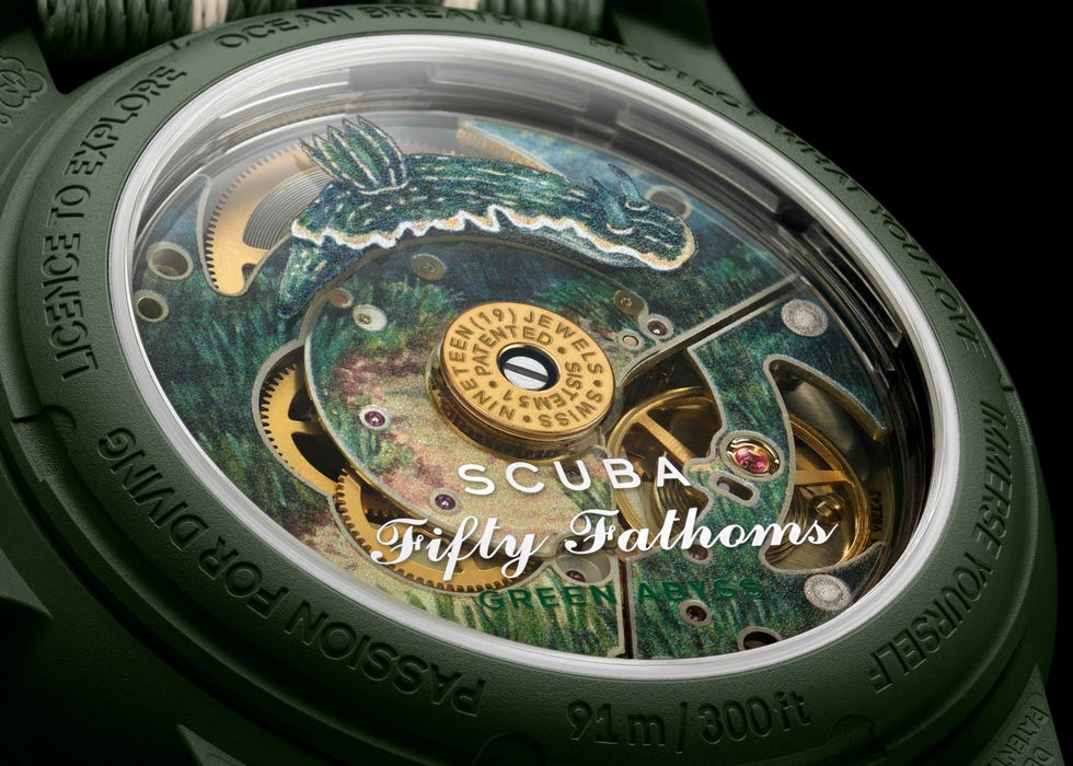 How to Buy the Swatch x Blancpain Scuba Fifty Fathoms Green