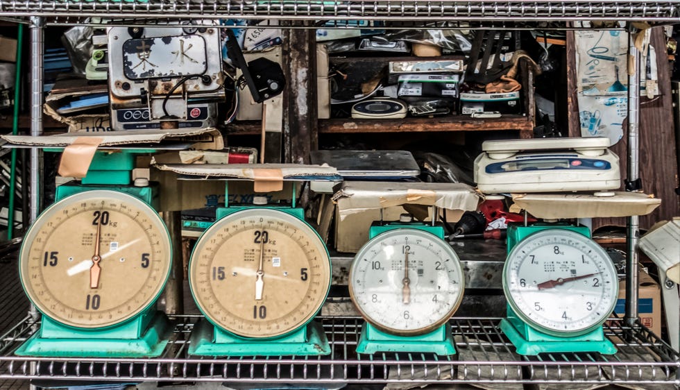 scales in scrapyard