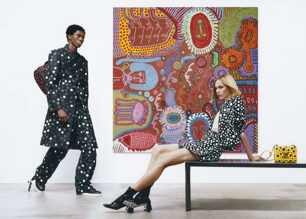 El universo creativo de Louis Vuitton y Yayoi Kusama