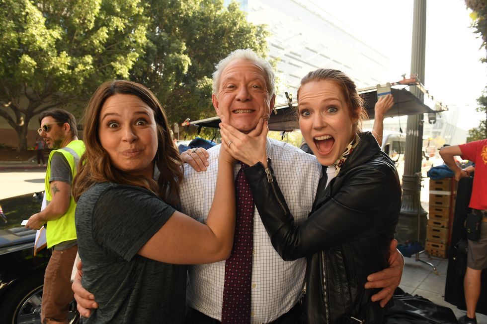 katie lowes quinn perkins, jeff perry cyrus beene, and ﻿darby leigh stanchfield ﻿abby whelan ﻿﻿