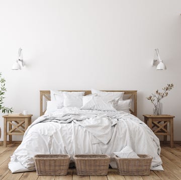 Scandinavian bedroom interior choose the right bedding
