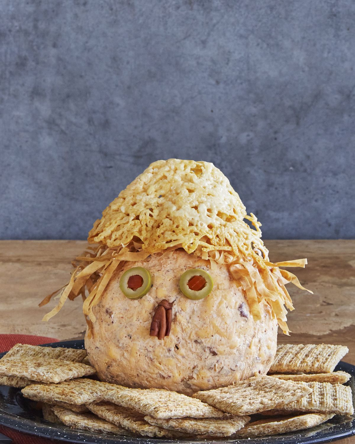 scarecrow cheese ball