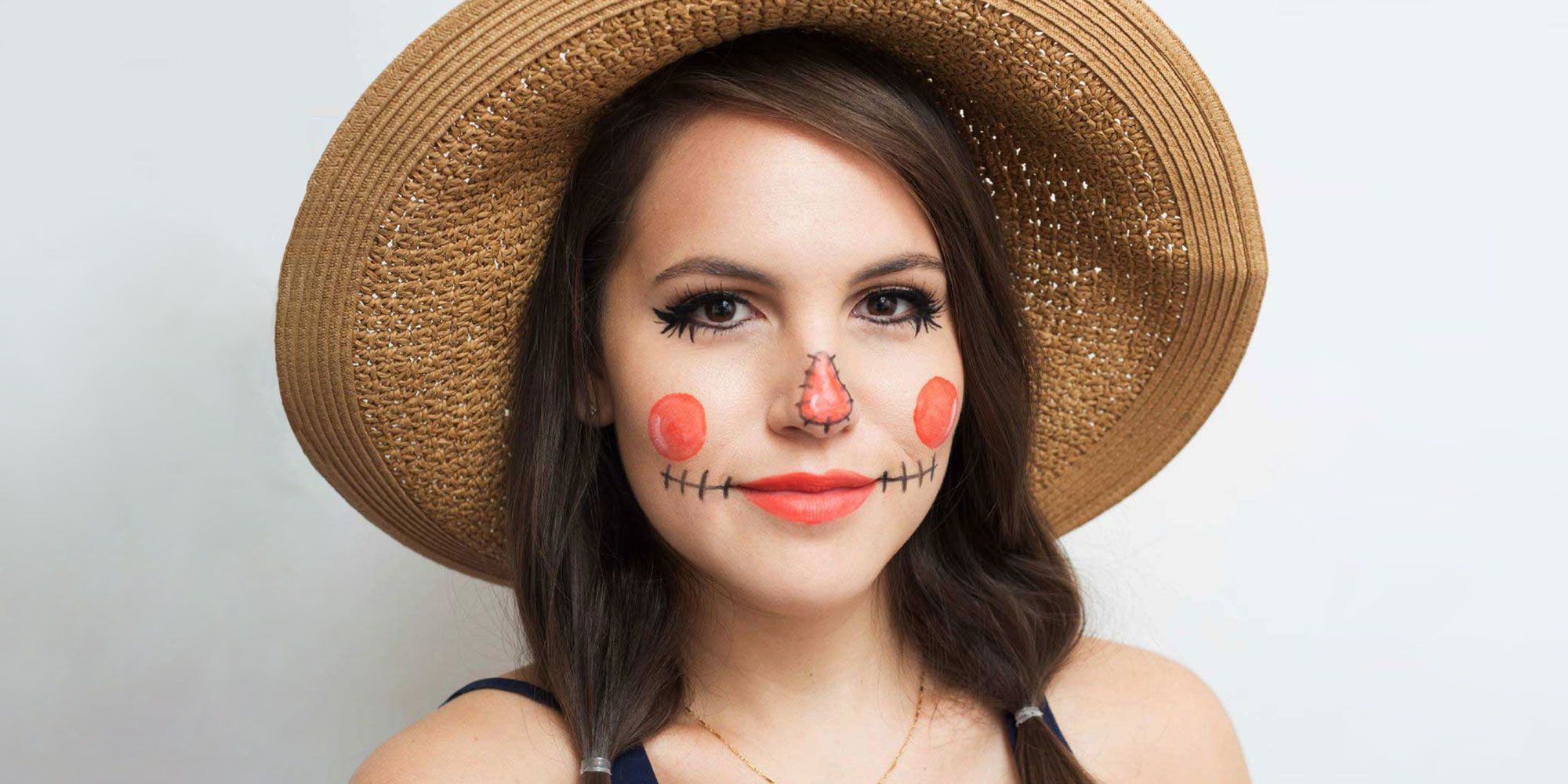 Scarecrow Halloween Makeup Tutorial for 2020 - Easy DIY Halloween Costume
