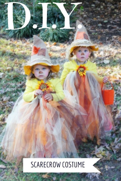sister scarecrow halloween costumes