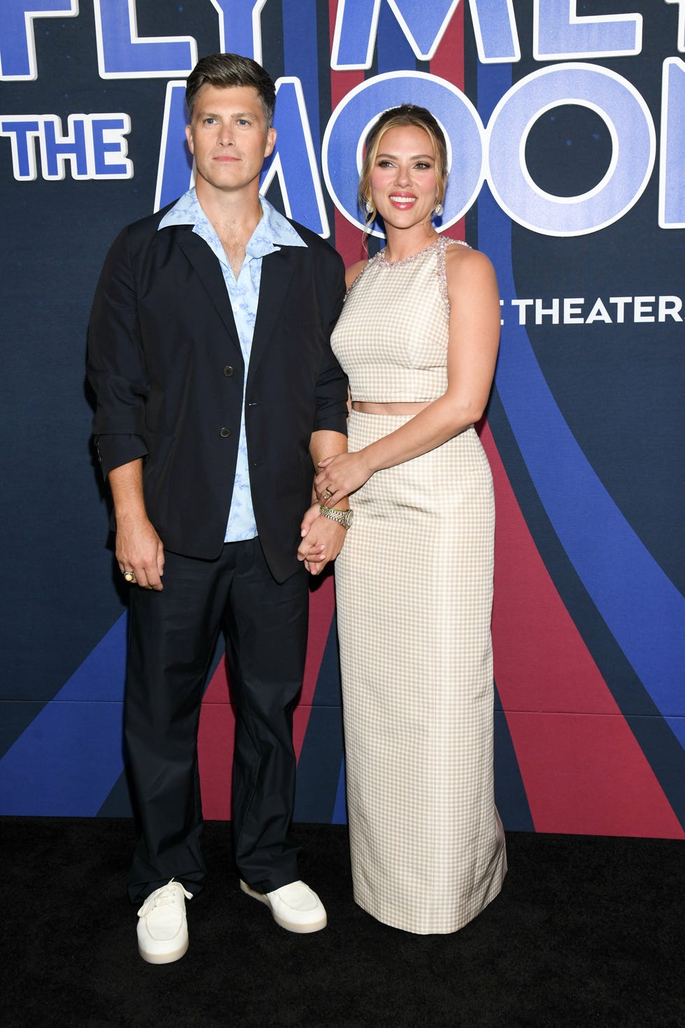 colin jost and scarlett johansson