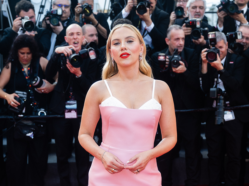 Scarlett Johansson's Cannes Look Gave Us a Great View of Her Back Tattoo —  See Photo