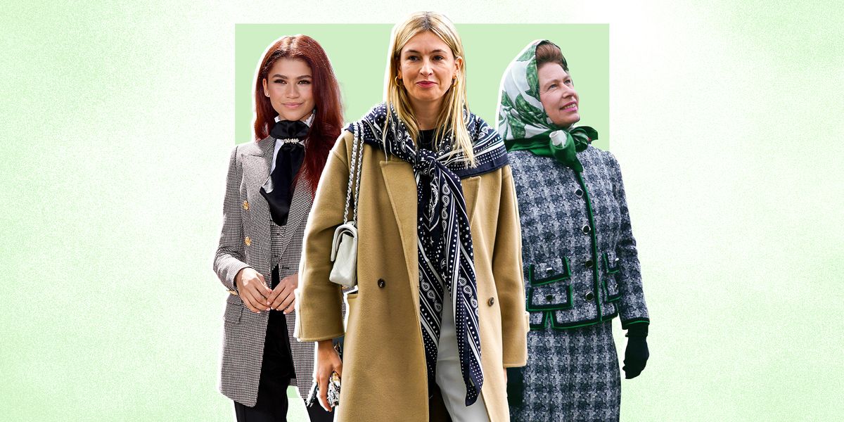can i wear a scarf with a turtleneck  How to look expensive, Scarf outfit,  Silk scarf style