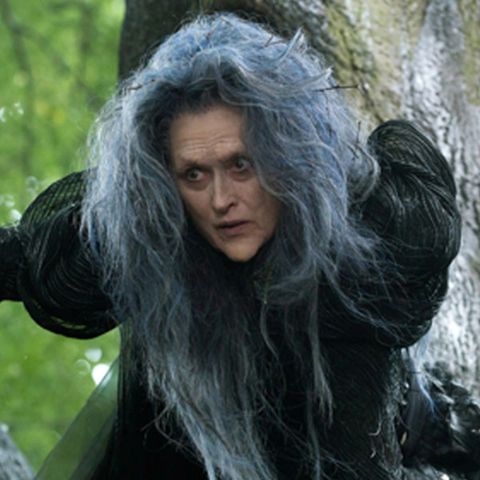 meryl streep plays the witch in 'into the woods,' a good housekeeping pick for best scary movie for kids