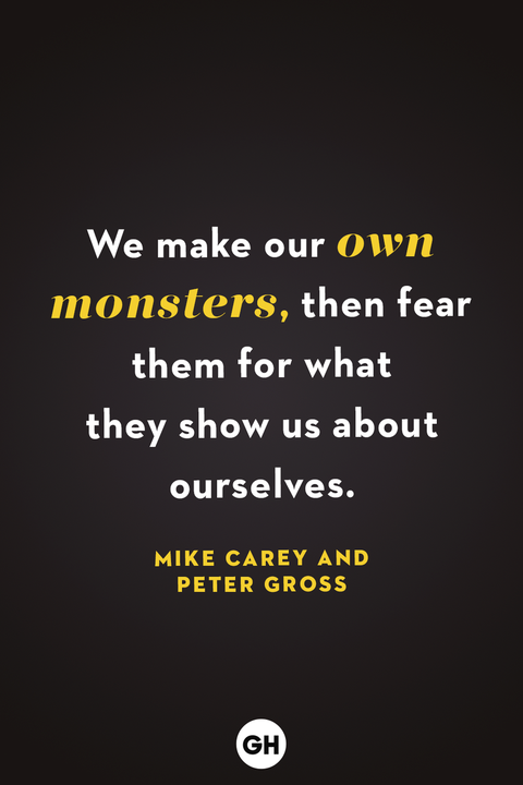 scary quotes mike carey peter gross