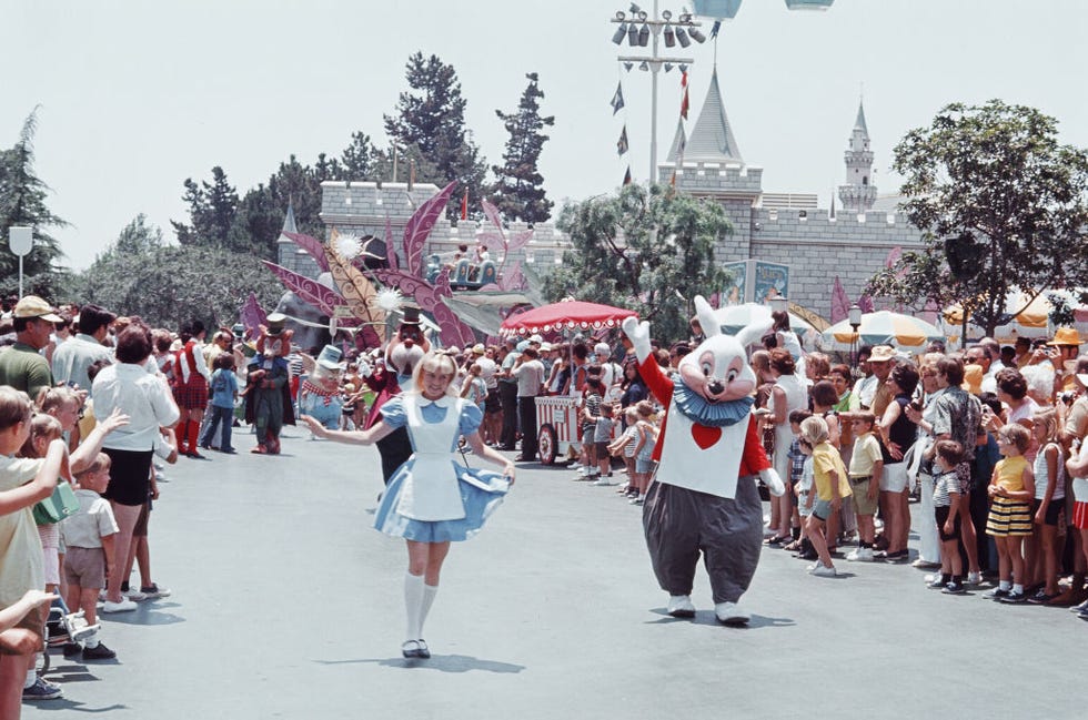 disneyland, california 1970