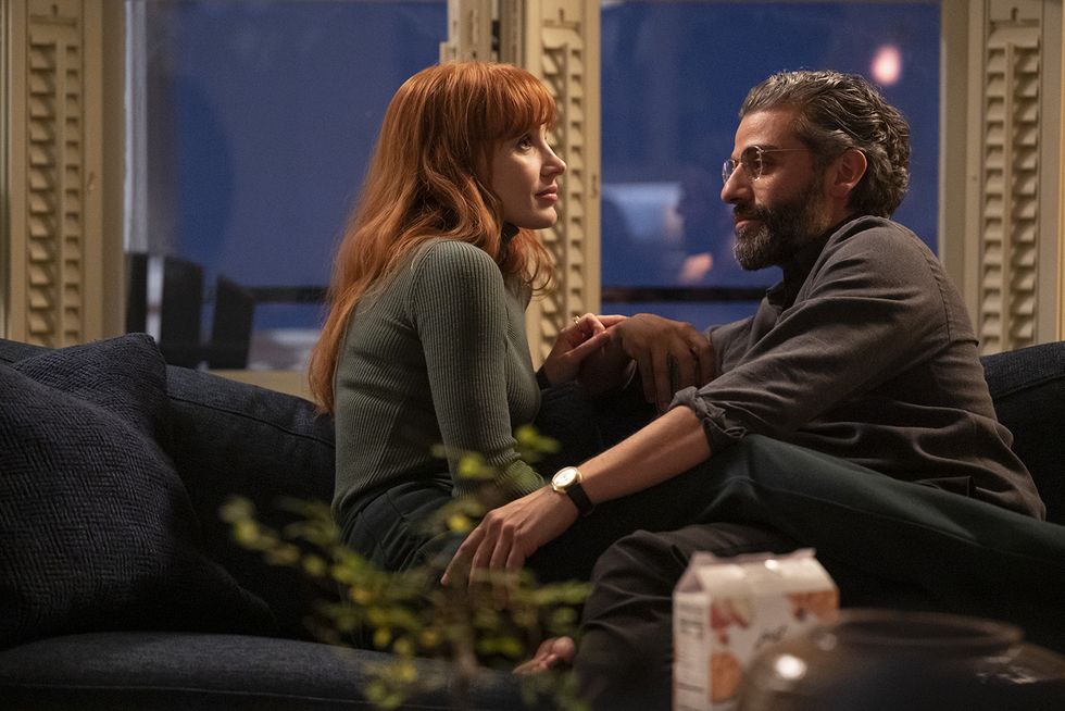 jessica chastain and oscar isaac in scenes from a marriage