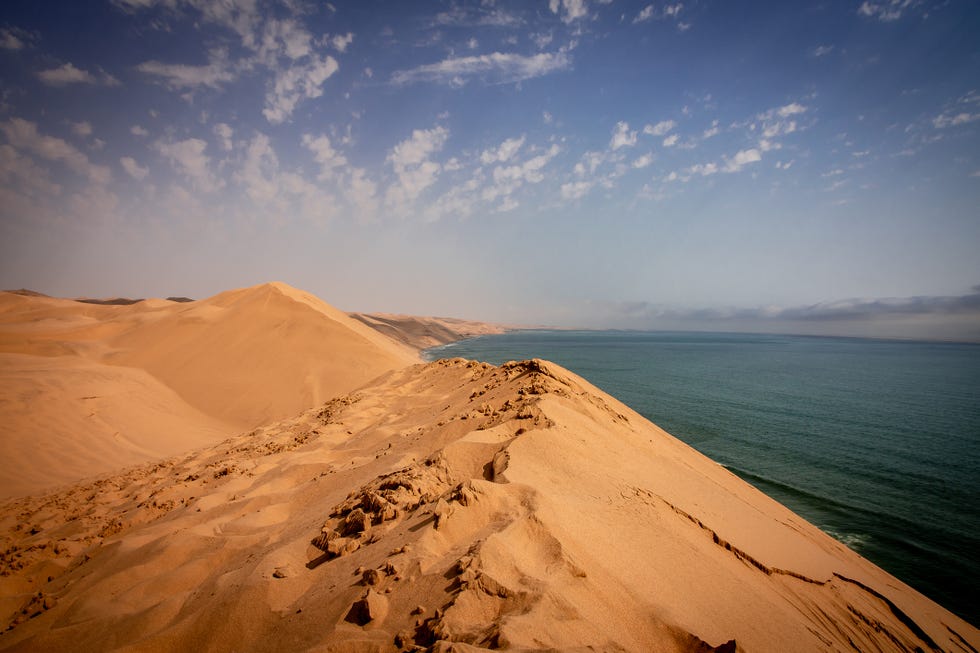 Scenic View Of Desert Against Sky Scenic View Of Desert Against Sky