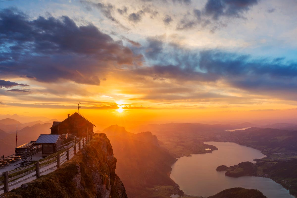 Wie de Schafberg beklimt geniet van uitzichten over het prachtige landschap
