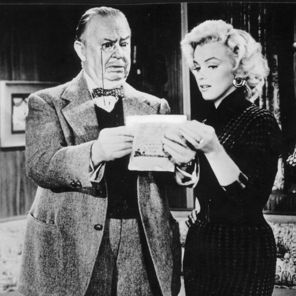 charles coburn and marilyn monroe in gentlemen prefer blondes