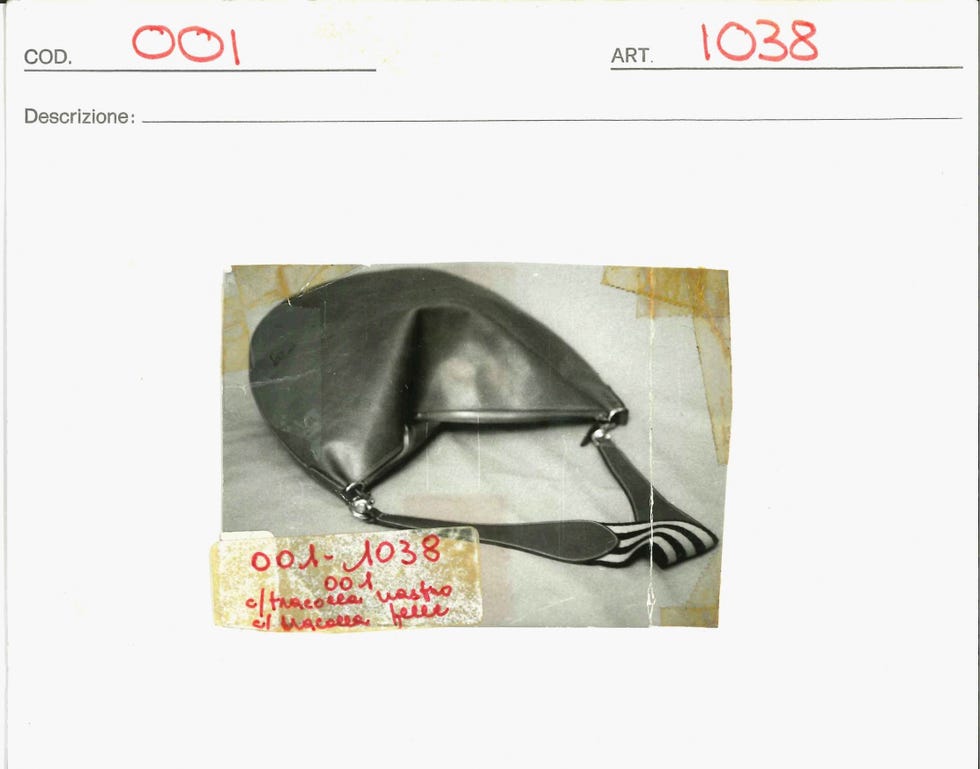 gucci b bag archival photos