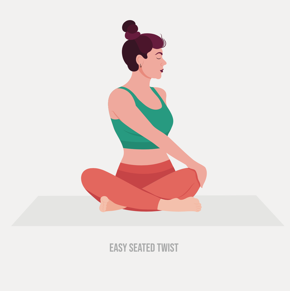 easy seated twist