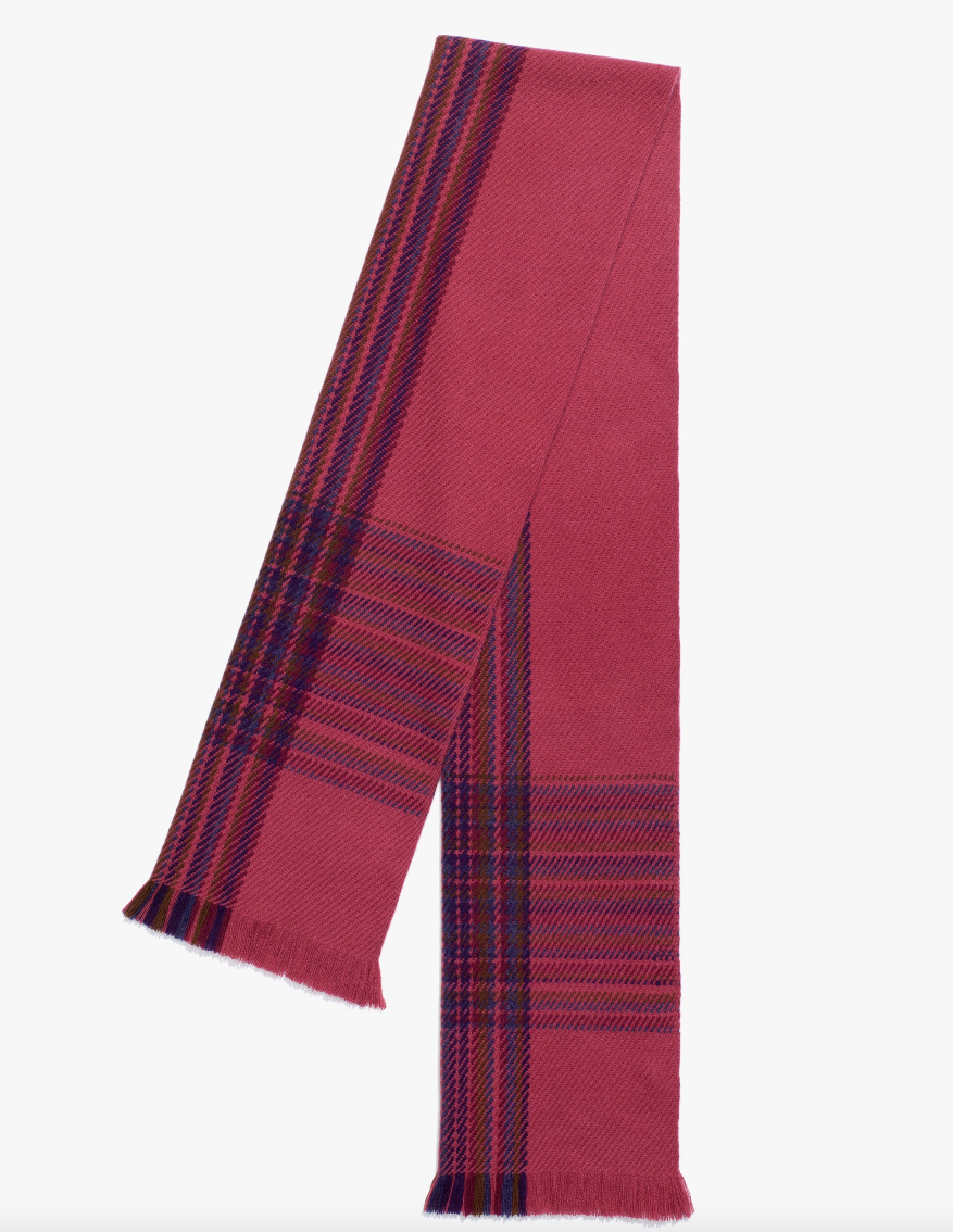 Red, Pink, Maroon, Scarf, Magenta, Textile, Stole, Linens, Pattern, Tie, 