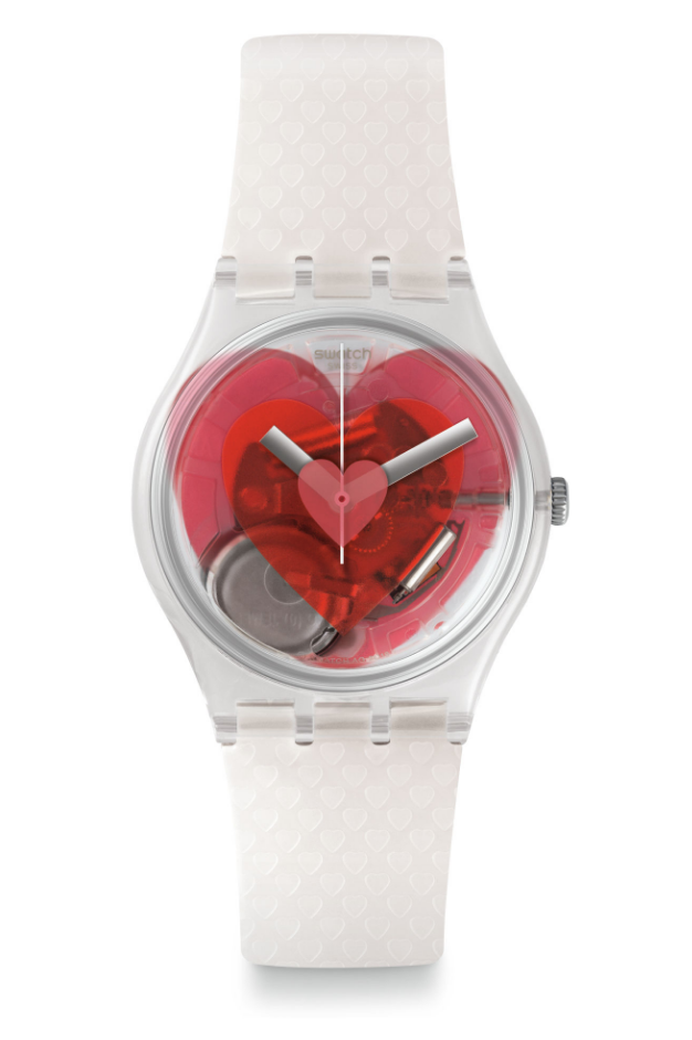 Analog watch, Red, Watch, Strap, Fashion accessory, Hardware accessory, Wrist, 
