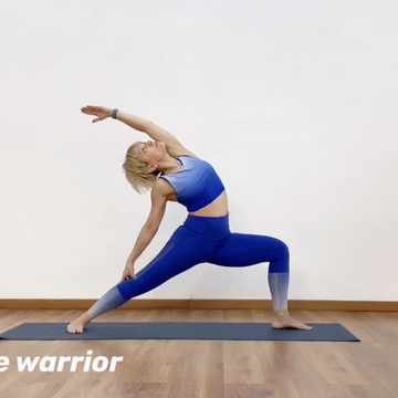 yoga reverse warrior