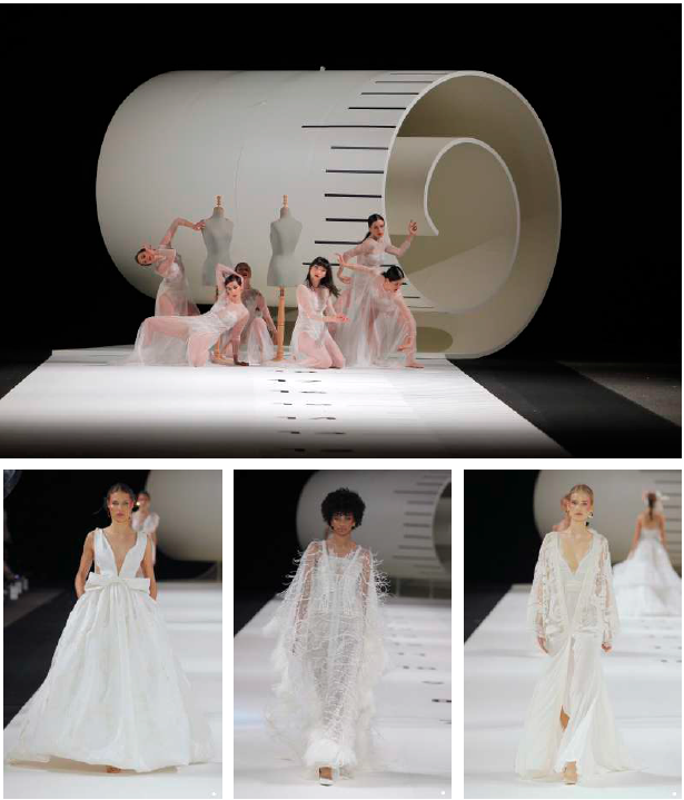 Dress, Fashion, Gown, Furniture, Figurine, Haute couture, Wedding dress, 