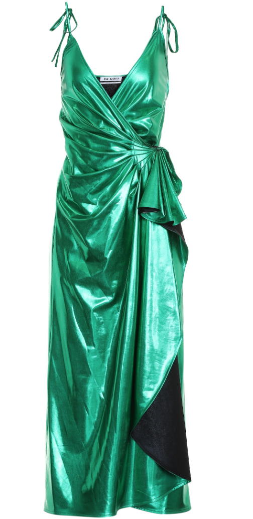 Clothing, Dress, Green, Day dress, Satin, Cocktail dress, Silk, Gown, Formal wear, Textile, 